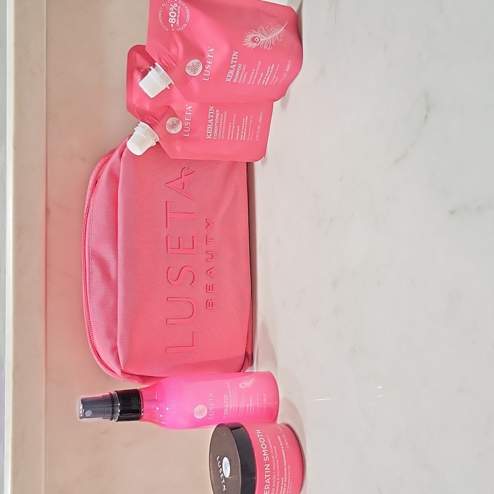 Luseta Beauty Keratin Jet-Set Hair Smooth Kit